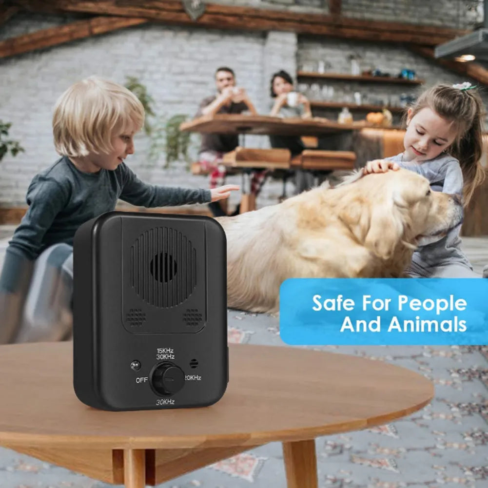 anti dog barking device is safe for outdoor events with families. the device is safe for people and other animals in the surrounding area