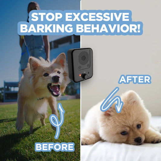 Anti Barking device that will shut down the excessive barking. it has 3 modes