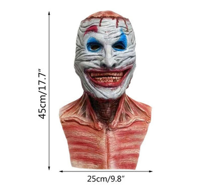 Double-layer Ripped Mask Bloody | Halloween Costume