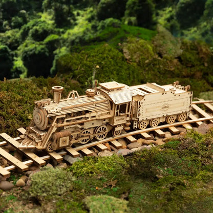 Intricate Trails: Wooden Jeep Puzzle Kit