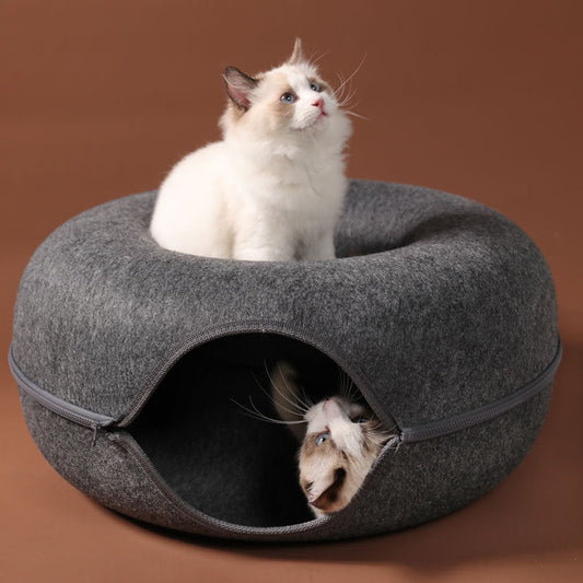 Donut Cave | The Irresistibly Cozy Donut Cave Cat Bed